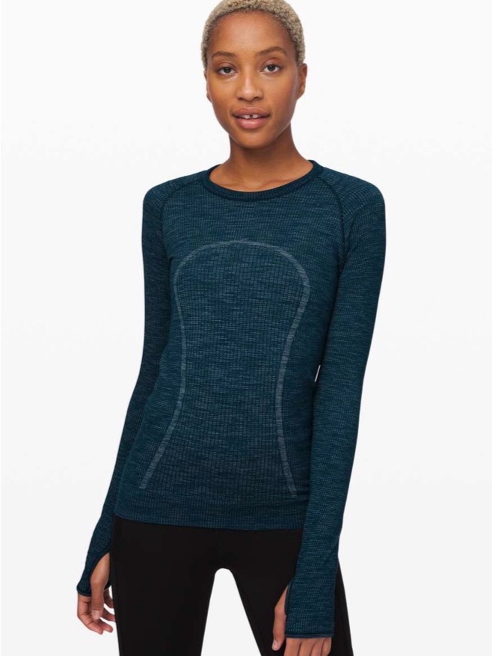 Lululemon • Swiftly Wool Pullover • Size 8
